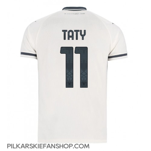 Koszulka piłkarska Lazio Taty Castellanos #11 Strój wyjazdowy 2025-26 tanio Krótki Rękaw Koszulka piłkarska Lazio Taty Castellanos #11 Strój wyjazdowy 2025-26 tanio Krótki Rękaw